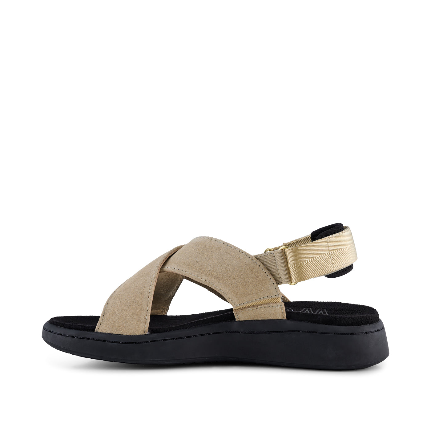 WODEN Luna Suede Sandals 705 Beige