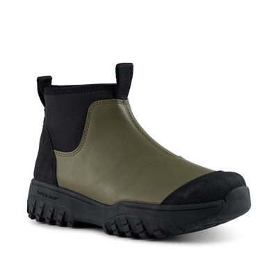 WODEN Magda Low Waterproof Rubber Boots 295 Dark Olive