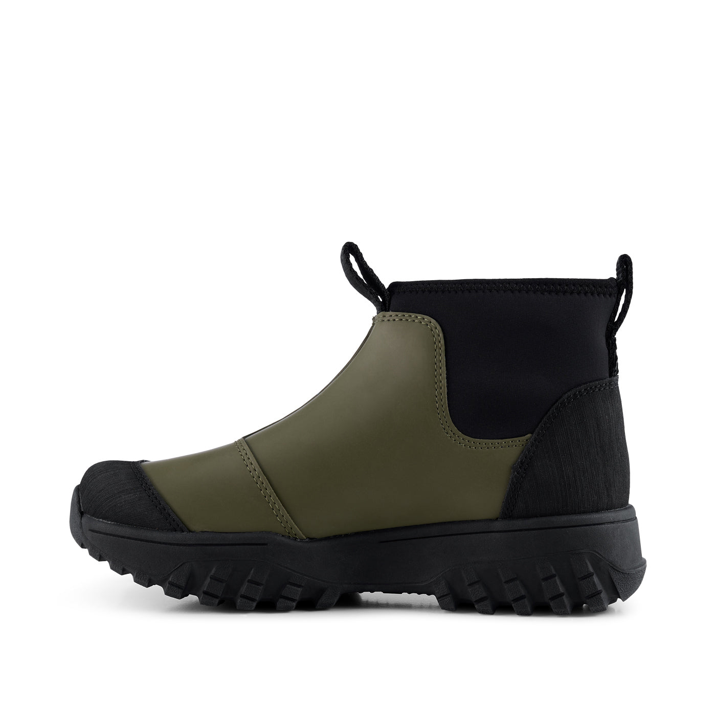 WODEN Magda Low Waterproof Rubber Boots 295 Dark Olive