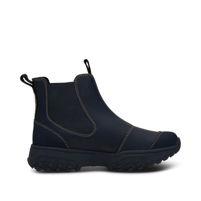 WODEN Magda Track Waterproof Rubber Boots 960 Dark Navy/Coffee Cream