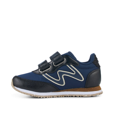 WODEN KIDS Manu Metallic Sneakers 010 Navy