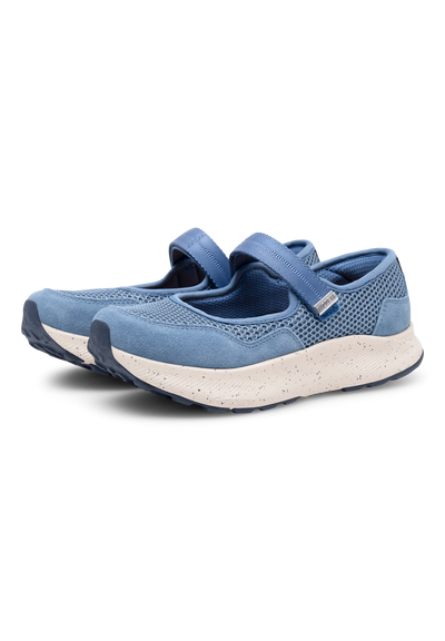 WODEN Mary Mesh Ballerina 187 Old Denim