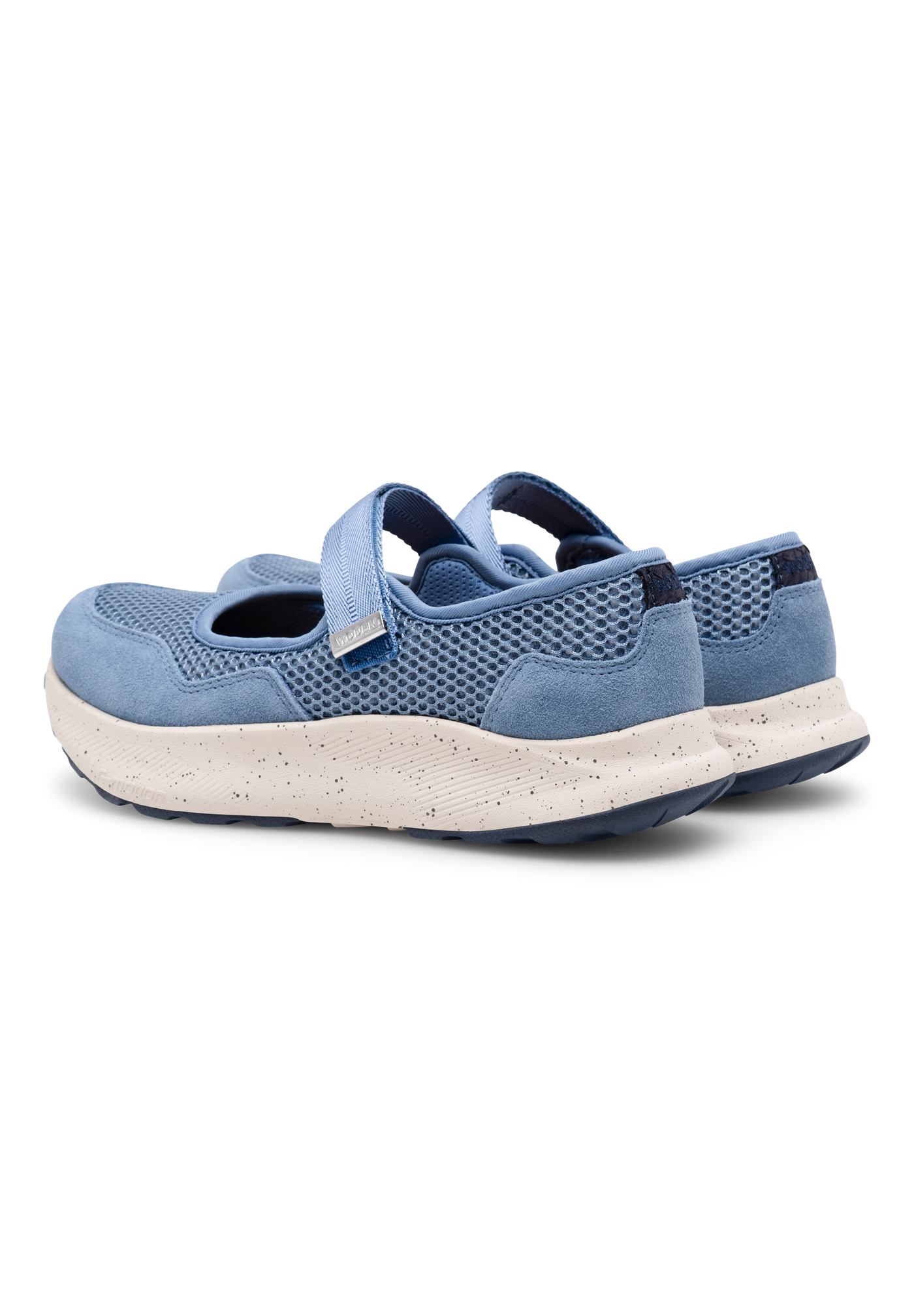 WODEN Mary Mesh Ballerina 187 Old Denim