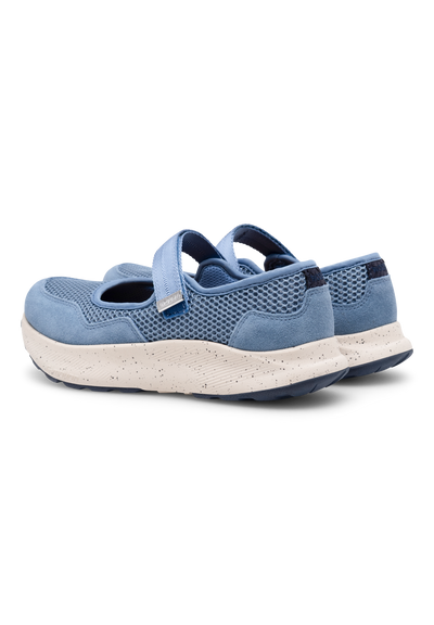 WODEN Mary Mesh Ballerina 187 Old Denim