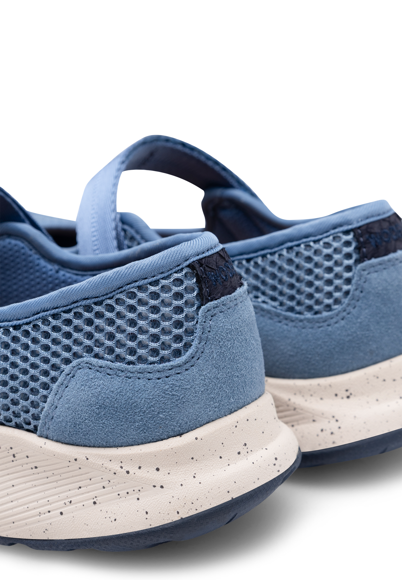 WODEN Mary Mesh Ballerina 187 Old Denim