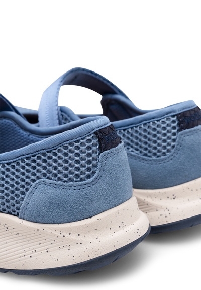 WODEN Mary Mesh Ballerina 187 Old Denim