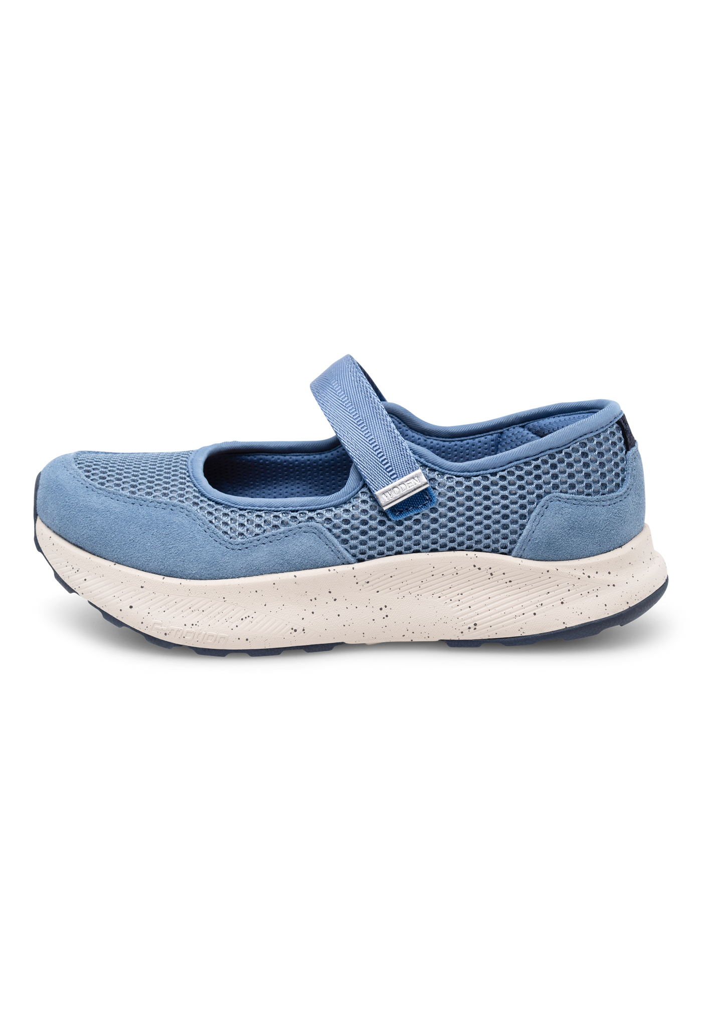 WODEN Mary Mesh Ballerina 187 Old Denim