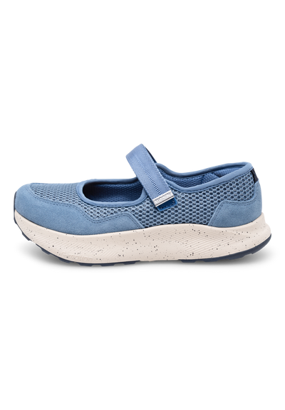 WODEN Mary Mesh Ballerina 187 Old Denim