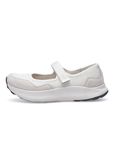 WODEN Mary Mesh Ballerina 511 Blanc de Blanc