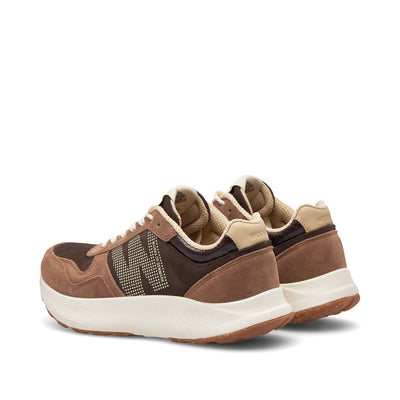 WODEN Mathilde Runner Suede Sneakers 550 Chocolate Multi