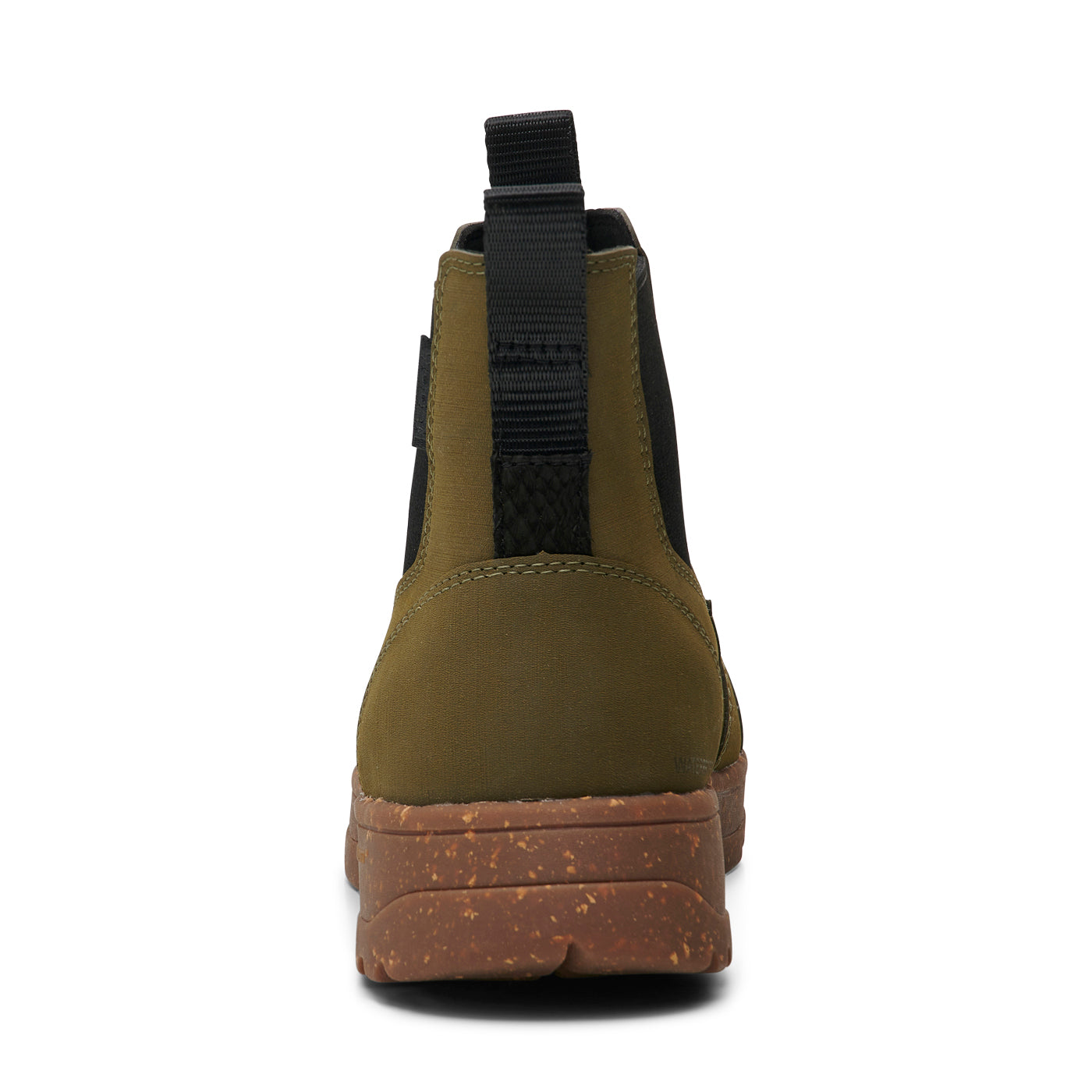 WODEN MENS Melvin Track Waterproof Rubber Boots 877 Dark Olive/Gum