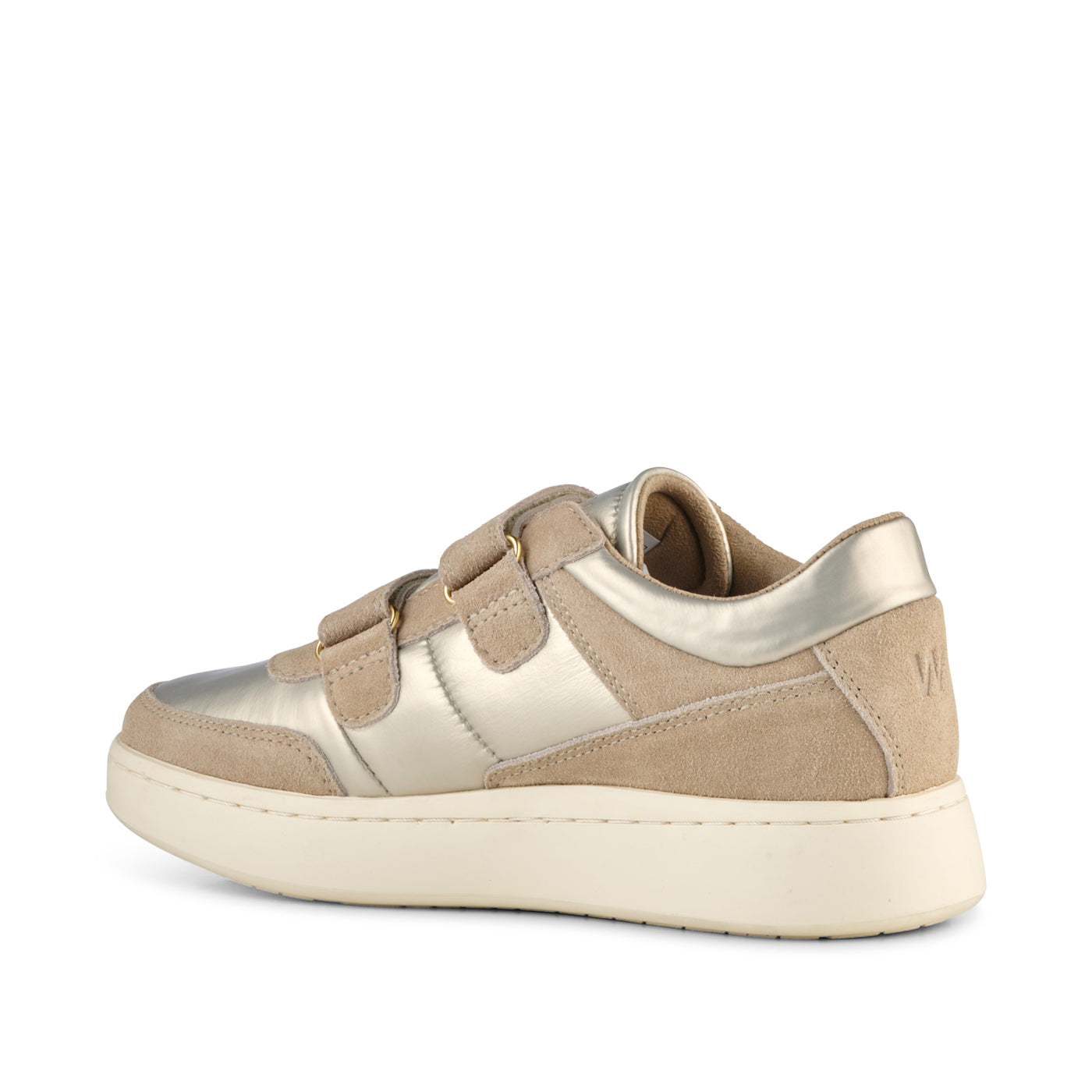 WODEN Monica Metallic Nylon Sneakers 400 Champagne