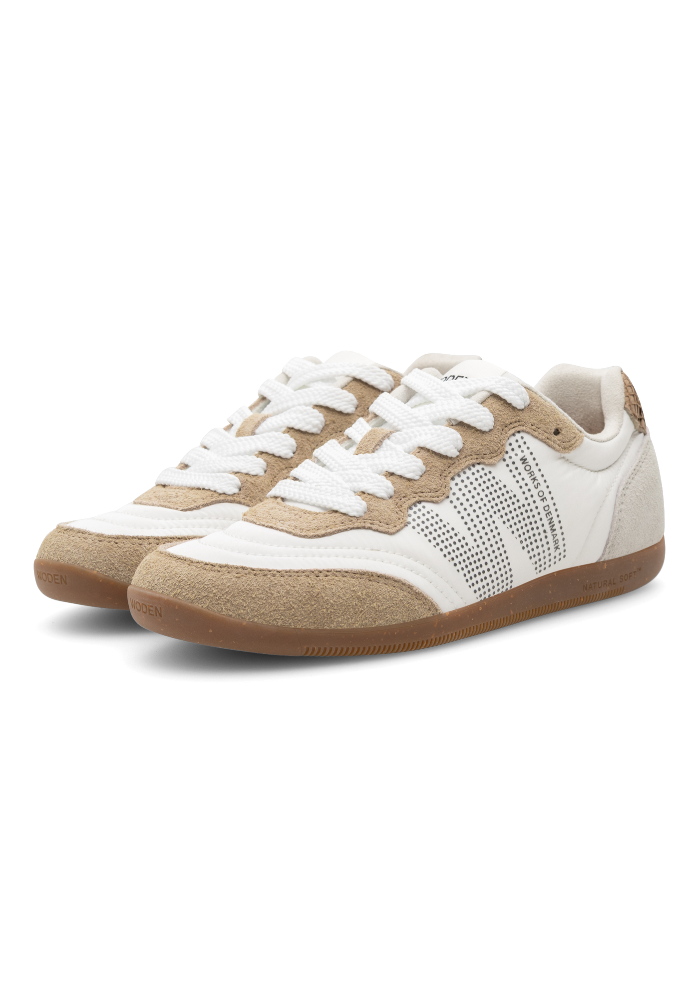 WODEN Nanna Sneakers 519 Blanc de Blanc Multi