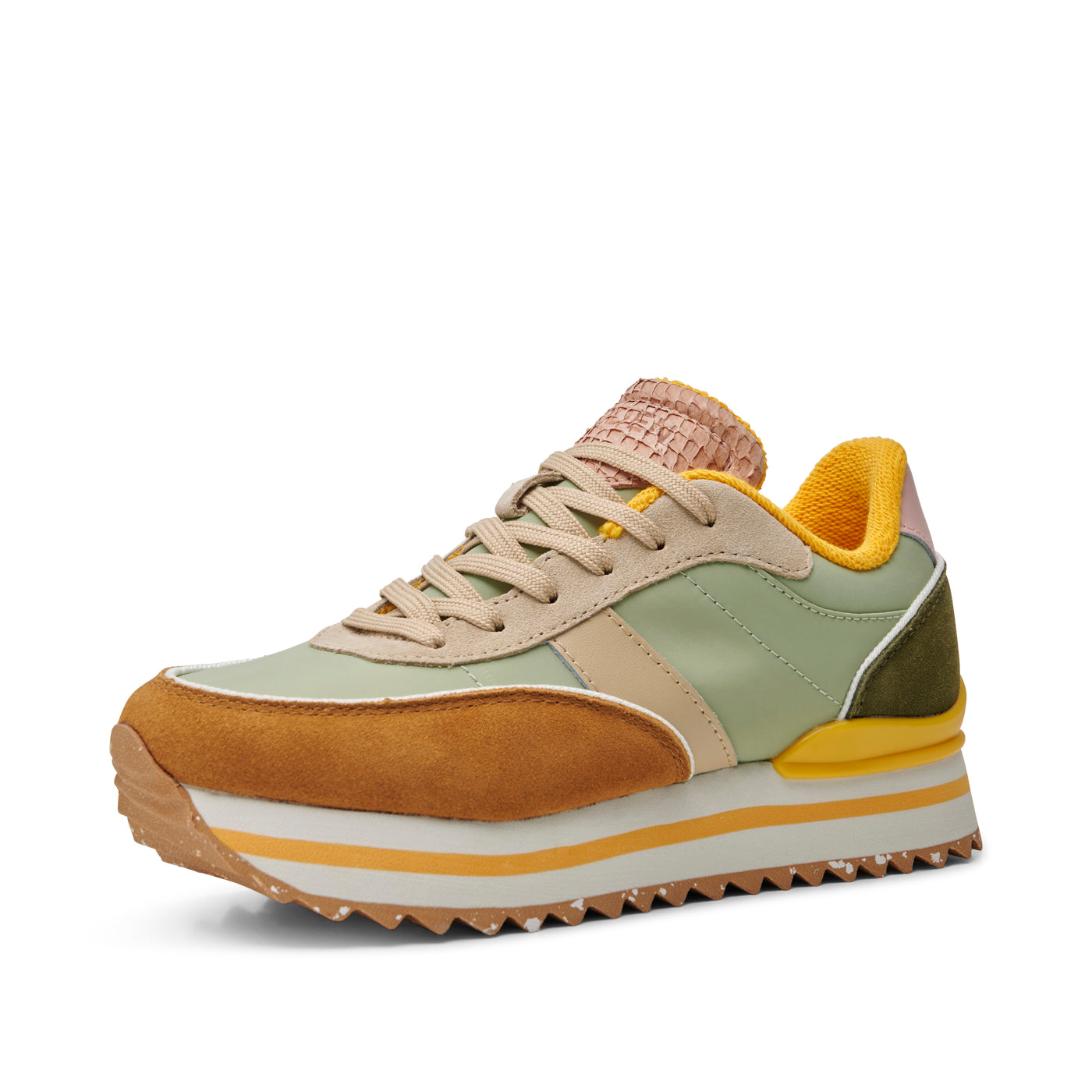 WODEN Nellie II Plateau Sneakers 909 Algae
