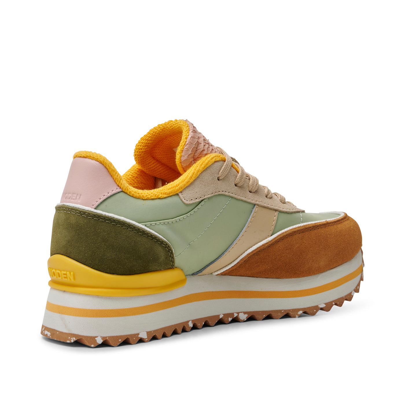 WODEN Nellie II Plateau Sneakers 909 Algae
