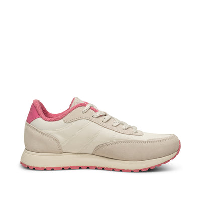WODEN Nellie Vintage Sneakers 231 Blanc De Blanc/Aurora Pink
