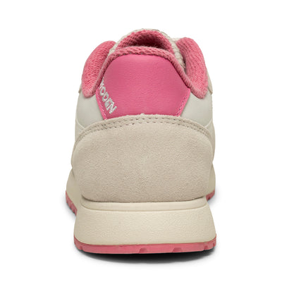 WODEN Nellie Vintage Sneakers 231 Blanc De Blanc/Aurora Pink