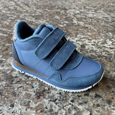 WODEN KIDS Nor Suede Sneakers 773 Vintage Blue