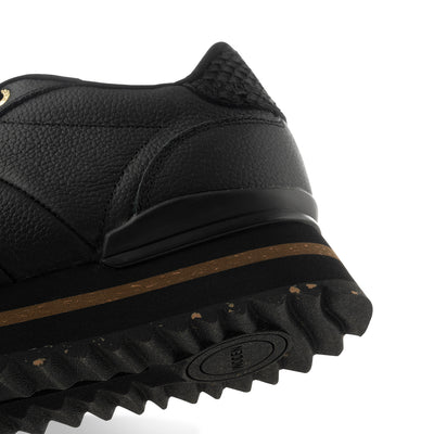 WODEN Nora III Full Leather Plateau Plateau 020 Black
