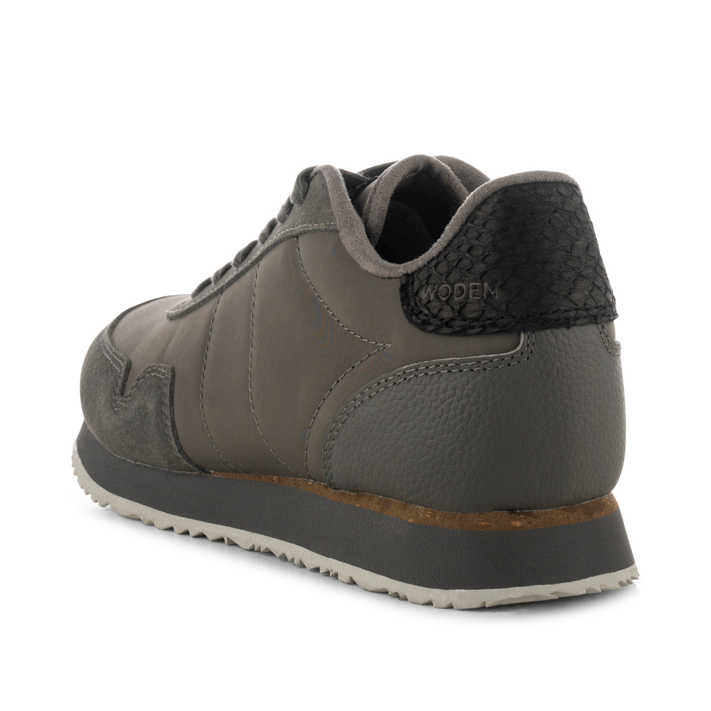 WODEN Nora III Leather Sneakers 051 Dark Grey