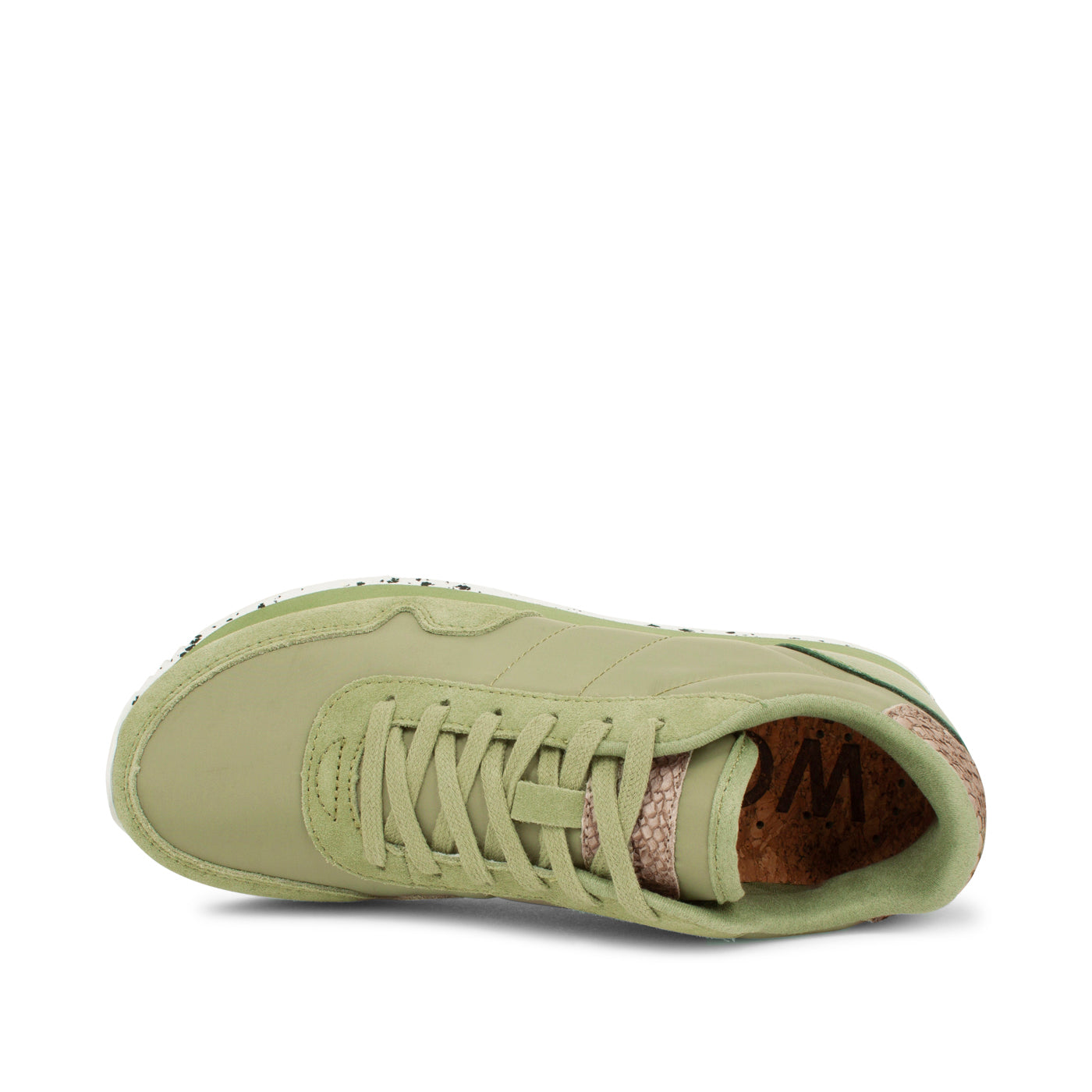 WODEN Nora III Leather Sneakers 306 Dusty Olive