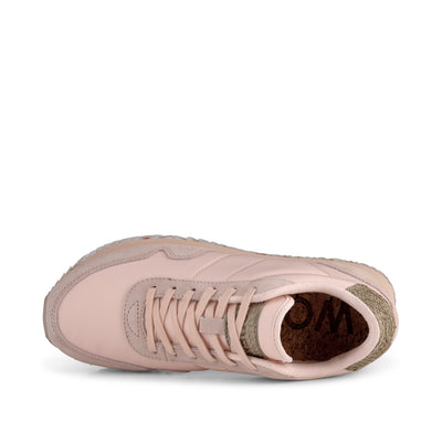 WODEN Nora III Leather Sneakers 769 Rose Bloom