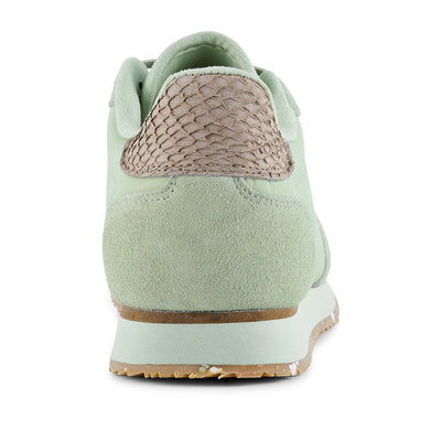 WODEN Nora III Leather Sneakers 803 Green Lily