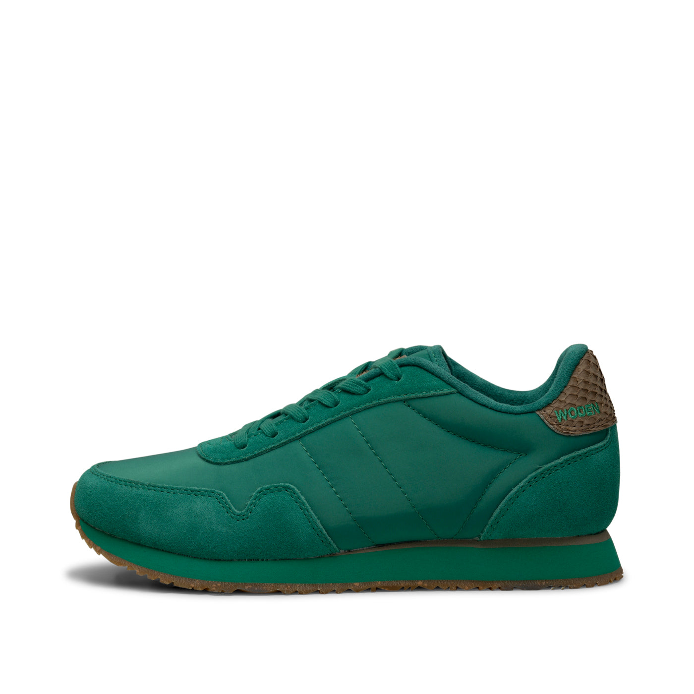 WODEN Nora III Leather Sneakers 974 Emerald