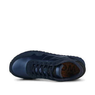 WODEN Nora III Metallic Nylon Sneakers 010 Navy