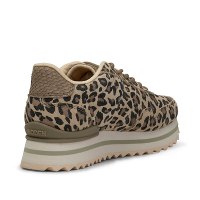 WODEN Nora III Plateau Animal Sneakers 327 Leopard