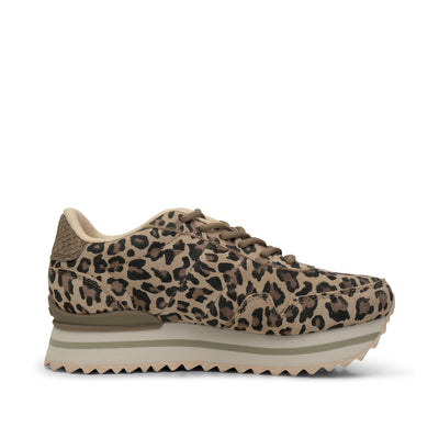 WODEN Nora III Plateau Animal Sneakers 327 Leopard