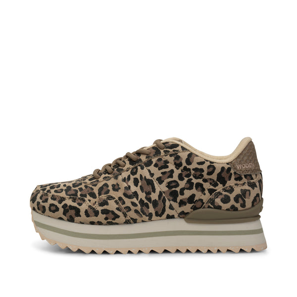 WODEN Nora III Plateau Animal Sneakers 327 Leopard