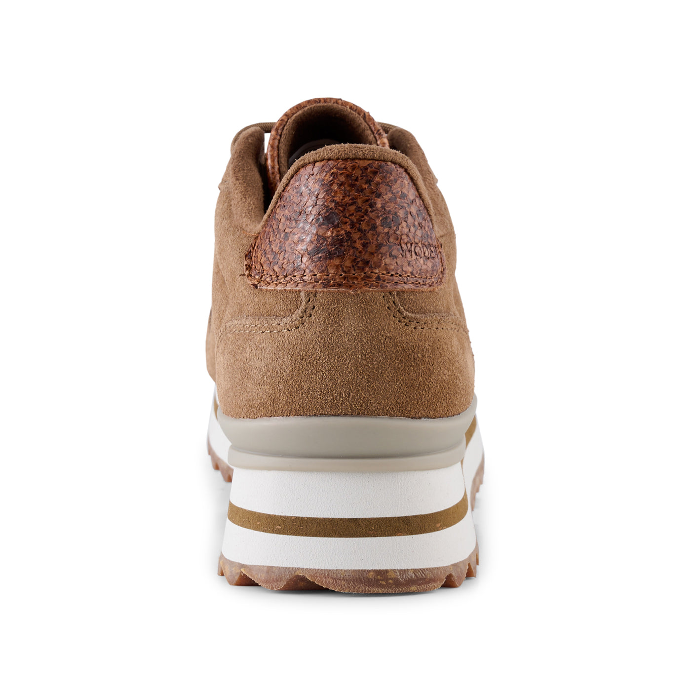 WODEN Nora III Suede Plateau Sneakers 069 Latte