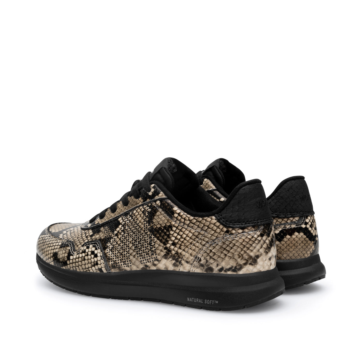 WODEN Nora Natural Soft Snake Sneakers 856 Snake