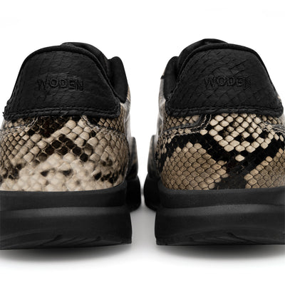 WODEN Nora Natural Soft Snake Sneakers 856 Snake