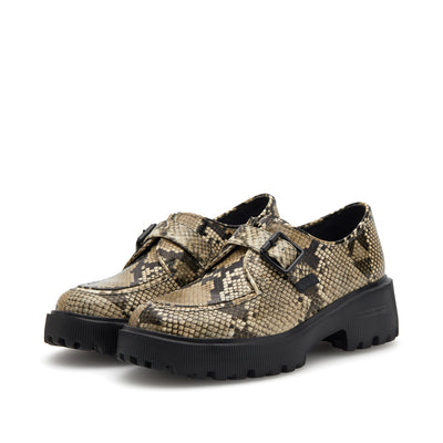 WODEN STB WOMENS Posey Monk Snake Shoes 856 Snake