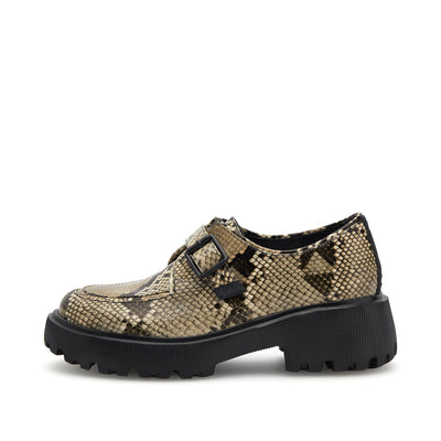 WODEN STB WOMENS Posey Monk Snake Shoes 856 Snake