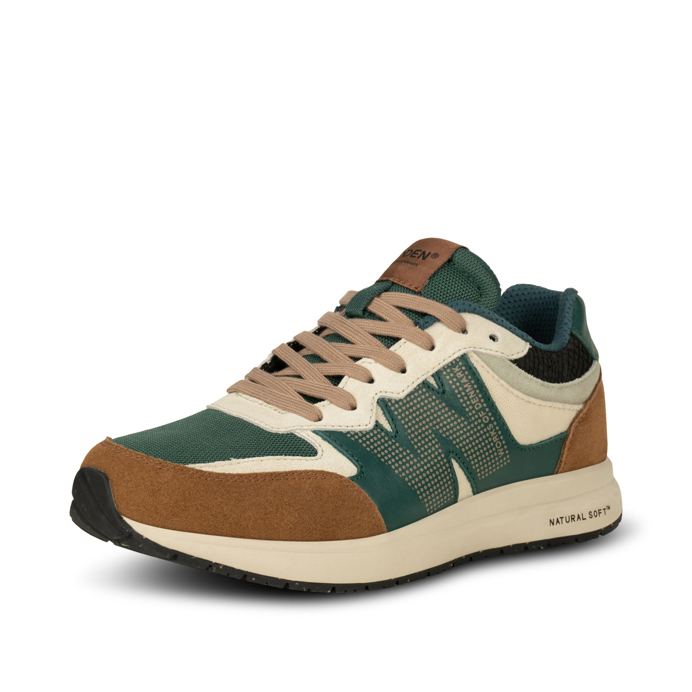 WODEN Rigmor Sneakers 106 Caramel/Deep Forest