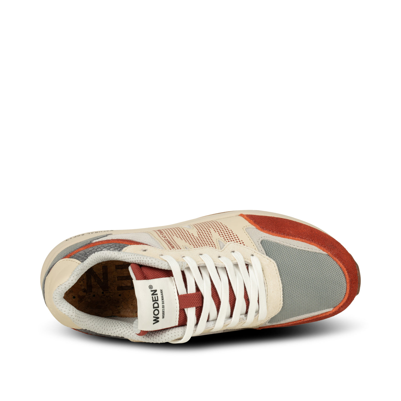 WODEN Rigmor Sneakers 109 Rust/Autumn Grey