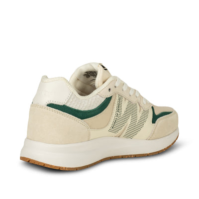 WODEN Rigmor Sneakers 199 Blanc de Blanc/Deep Forest