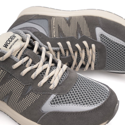 WODEN Rigmor Open Mesh Sneakers 051 Dark Grey