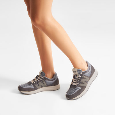 WODEN Rigmor Open Mesh Sneakers 051 Dark Grey