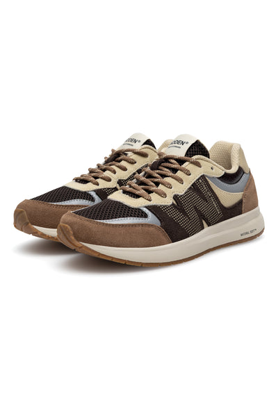 WODEN Rigmor Open Mesh Sneakers 550 Chocolate Multi