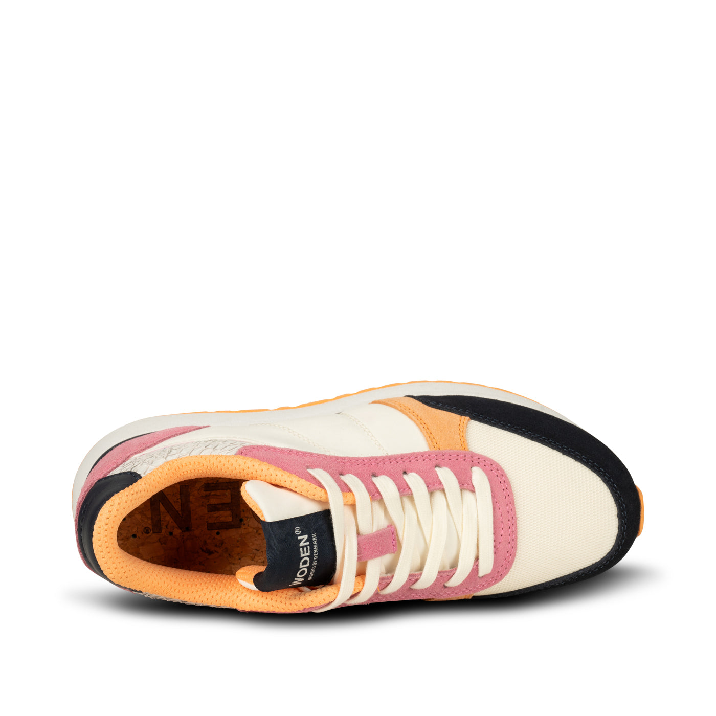 WODEN Ronja Sneakers 203 Navy/Papaya