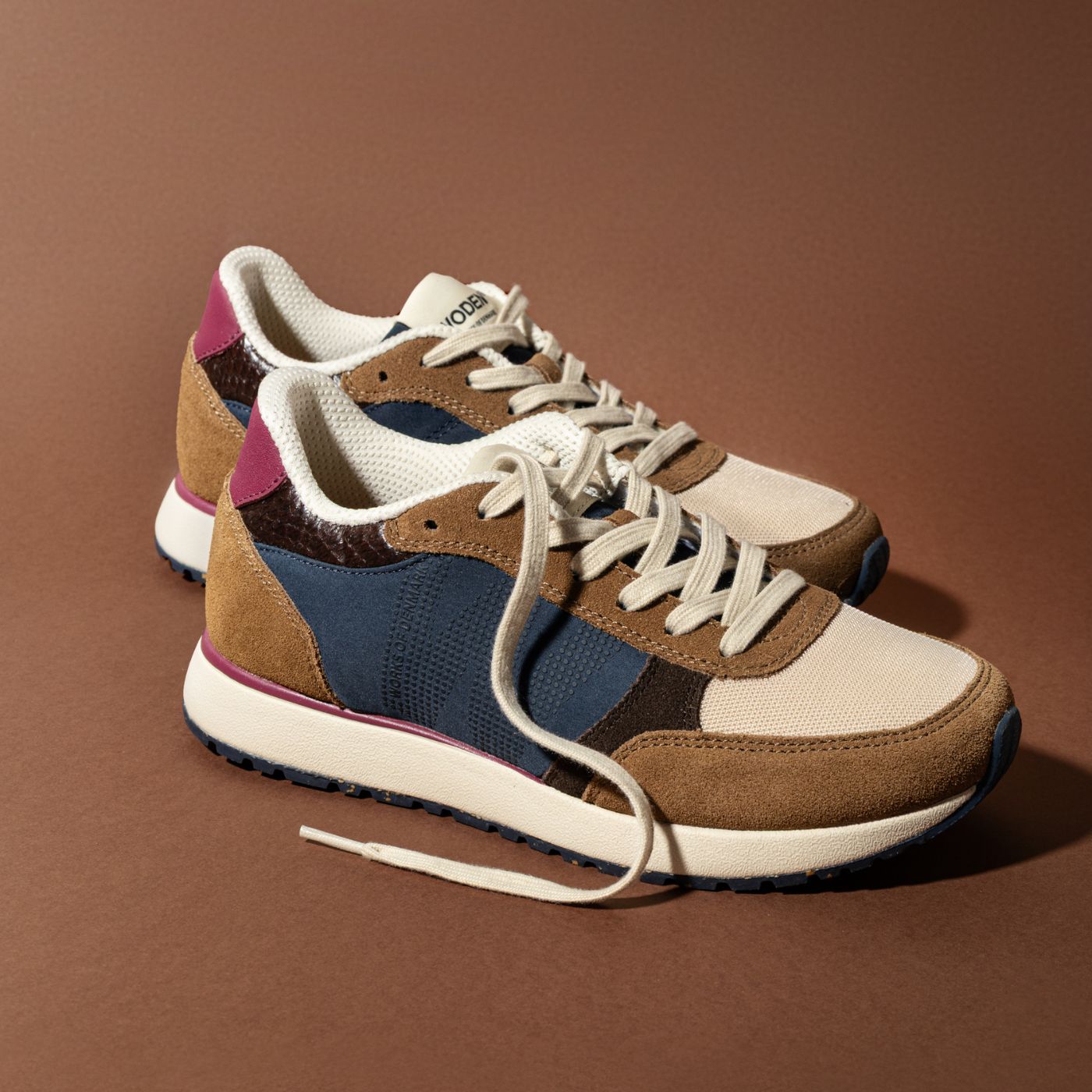 WODEN Ronja Sneakers 258 Caramel Multi