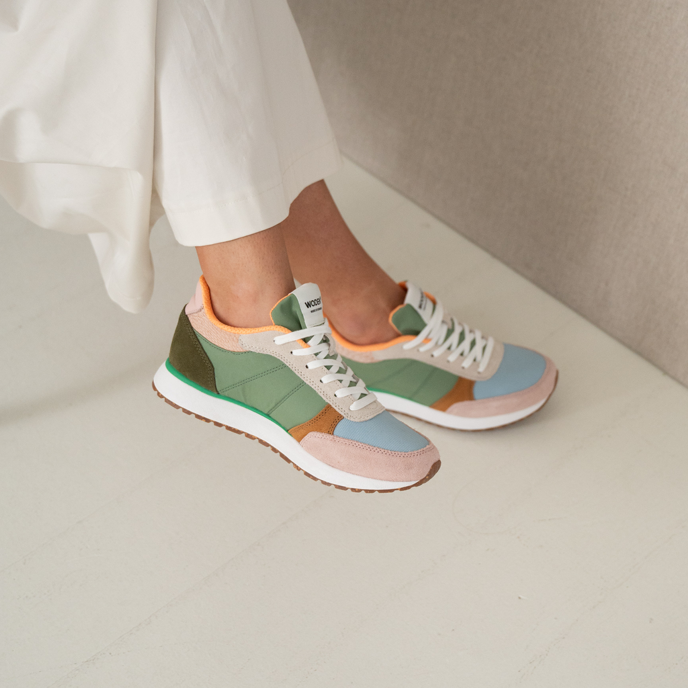 WODEN Ronja Sneakers 911 Algae Multi