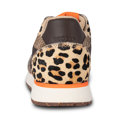 WODEN Ronja Cowhair Sneakers 207 Leopard/Tiger