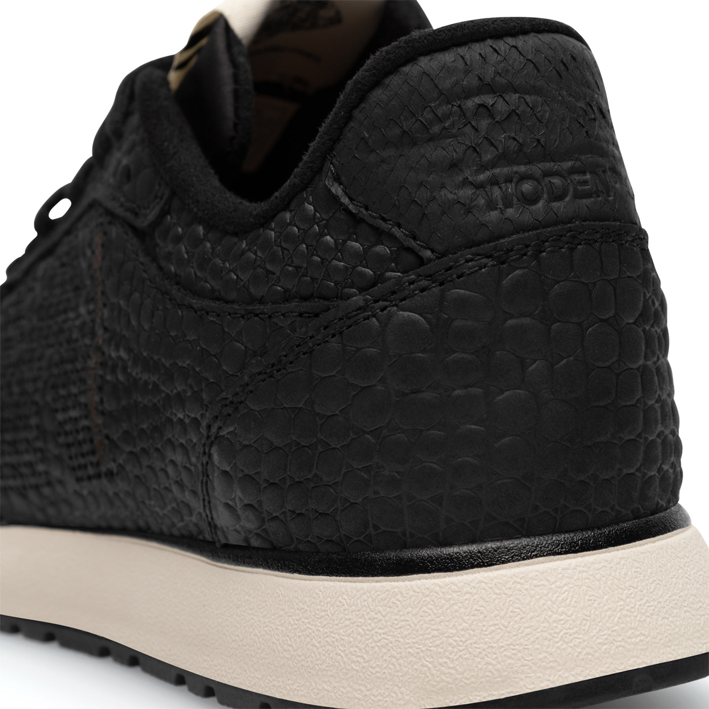 WODEN Ronja Croco Sneakers 020 Black
