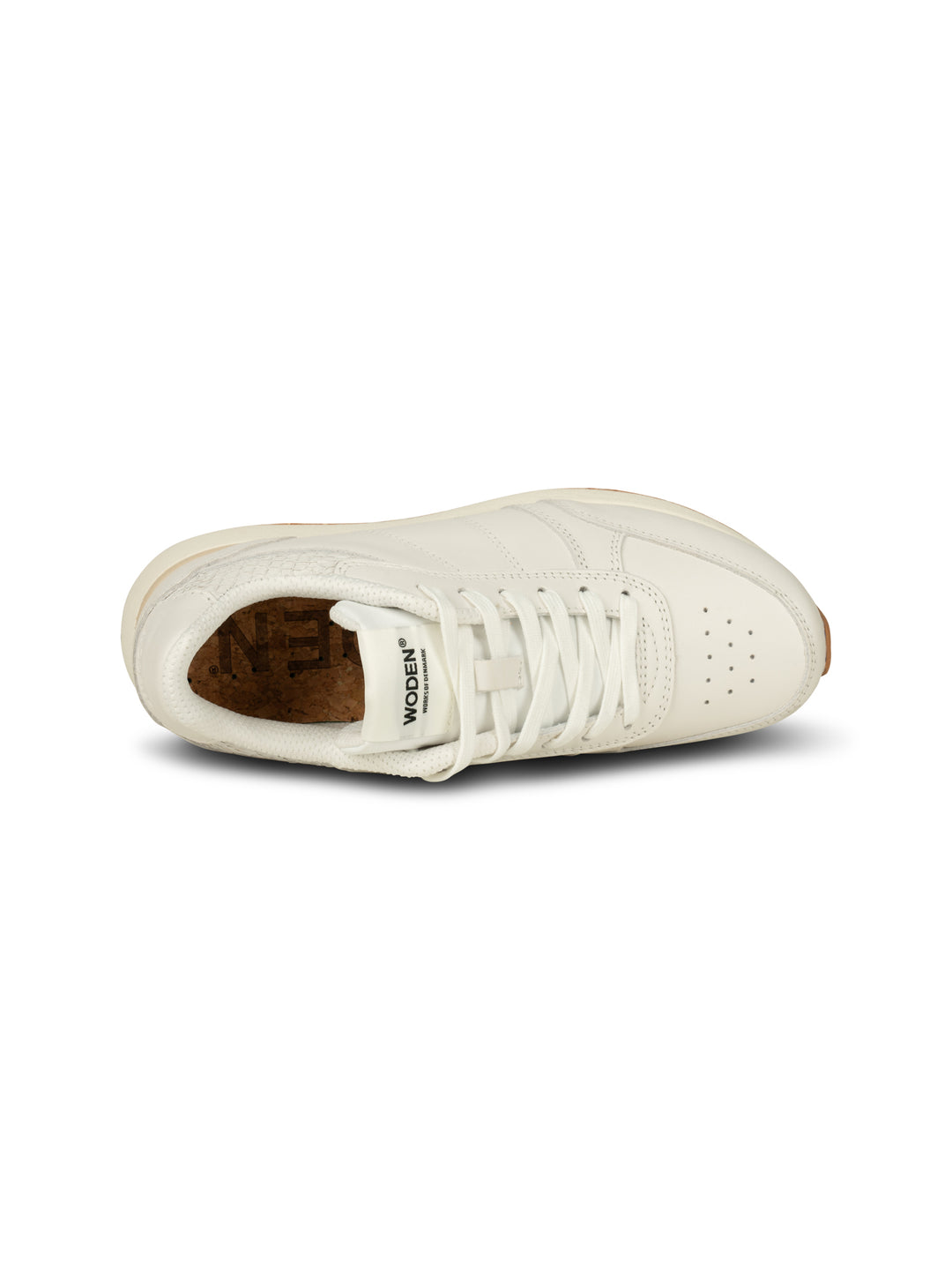 Woden WL740 Ronja Damen Sneaker 753-Blanc-de-Blanc – Bequeme Leder Sneakers