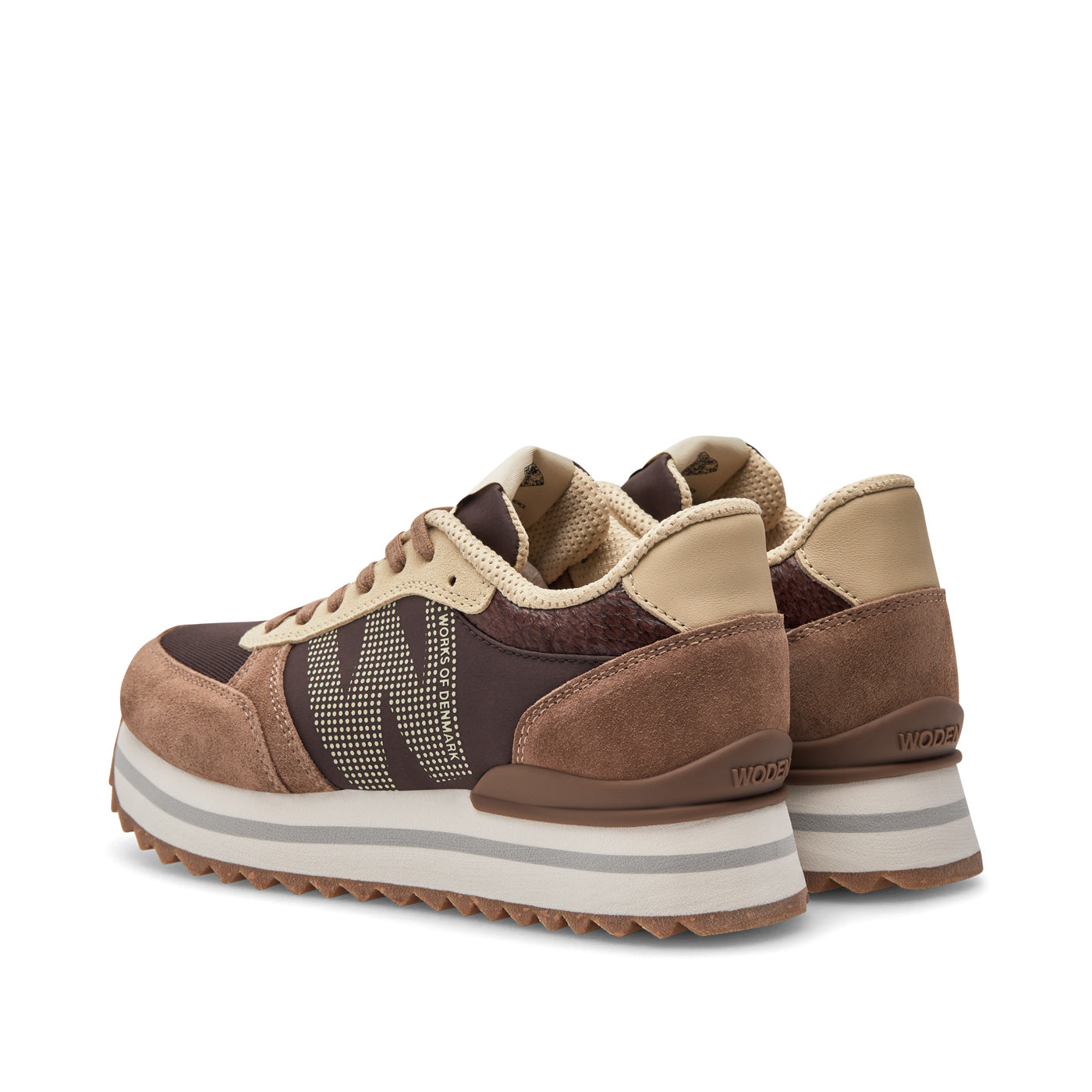 WODEN Ronja Plateau Plateau 550 Chocolate Multi